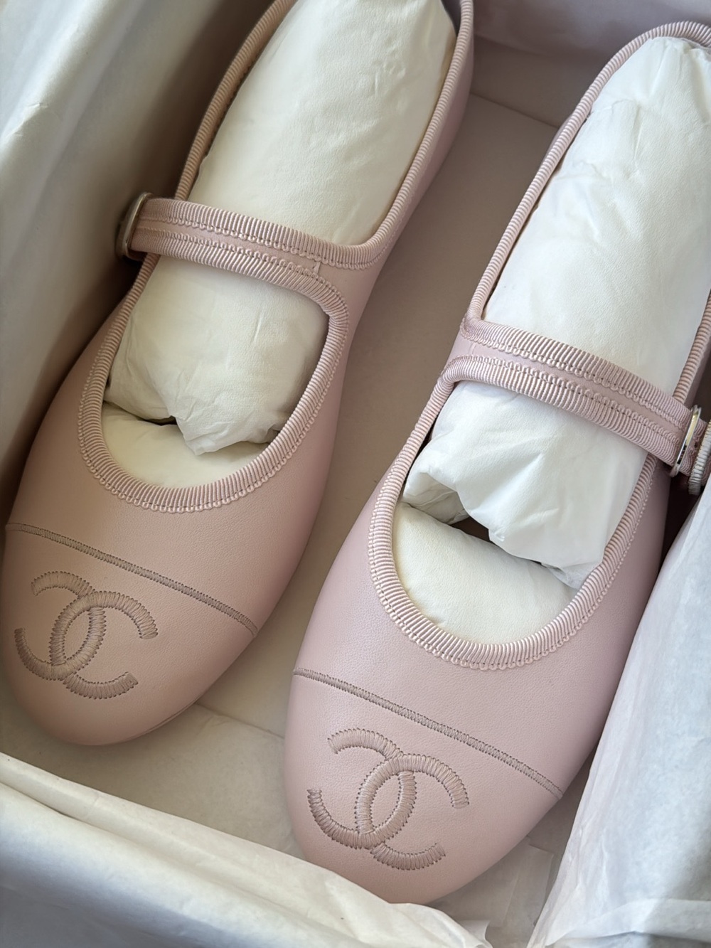 Chanel rose pink Maryjane